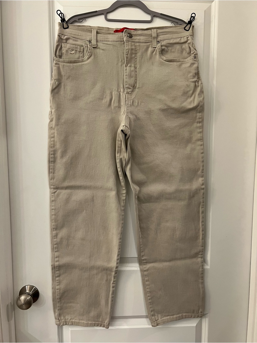 Gloria Vanderbilt Neutral Tan High Rise Jeans